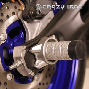 CRAZY IRON Rear axle pegs YAMAHA MT-07, FZ-07, XSR700