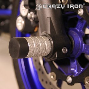 CRAZY IRON Front axle pegs YAMAHA MT-07, FZ-07, XSR700