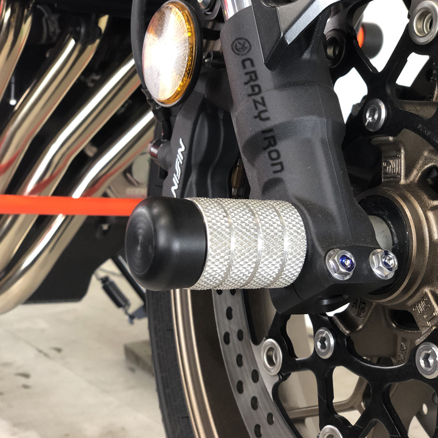 EP Front Wheel Axle Sliders to fit Honda CB650R Neo Sport Cafe PRN012653 VFR800X Crossrunner CBR650R 